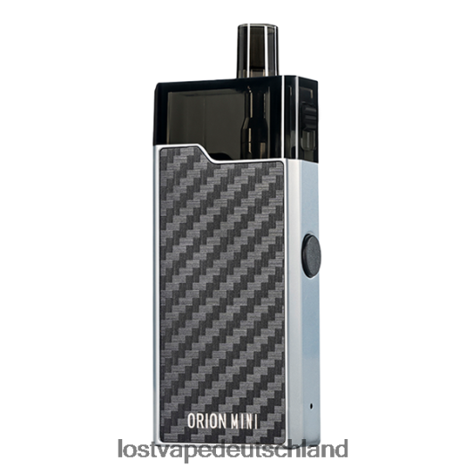 Lost Vape Orion Mini-Pod-Kit silberne Kohlefaser LVN20L29 Lost Vape Near Me
