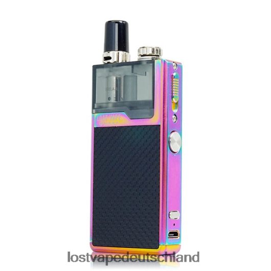 Lost Vape Quest Orion Q Pod-Gerät, komplettes Kit Regenbogen/schwarzes Gewebe LVN20L467 Lost Vape Review Deutschland