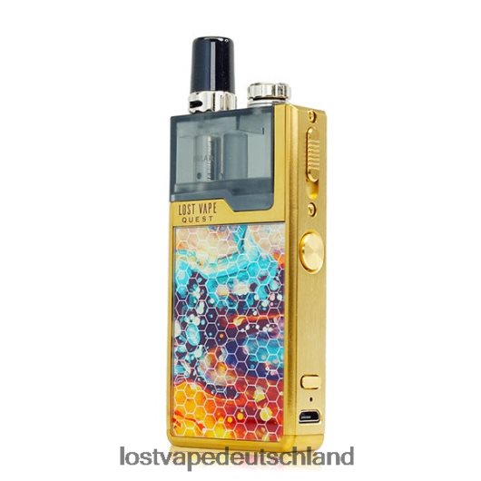Lost Vape Quest Orion Q Pod-Gerät, komplettes Kit gold/schillernd LVN20L471 Lost Vape Deutschland