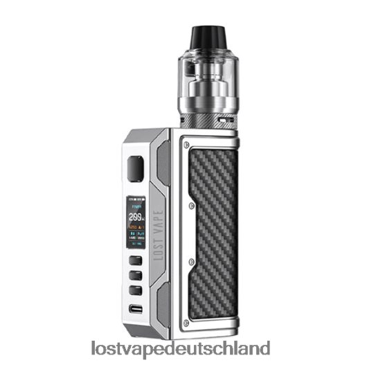 Lost Vape Thelema Quest-200-W-Kit Edelstahl/Kohlefaser LVN20L140 Lost Vape Pods Near Me
