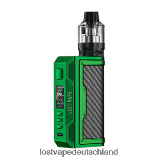 Lost Vape Thelema Quest-200-W-Kit Grün/Kohlefaser LVN20L145 Lost Vape Preis Deutschland