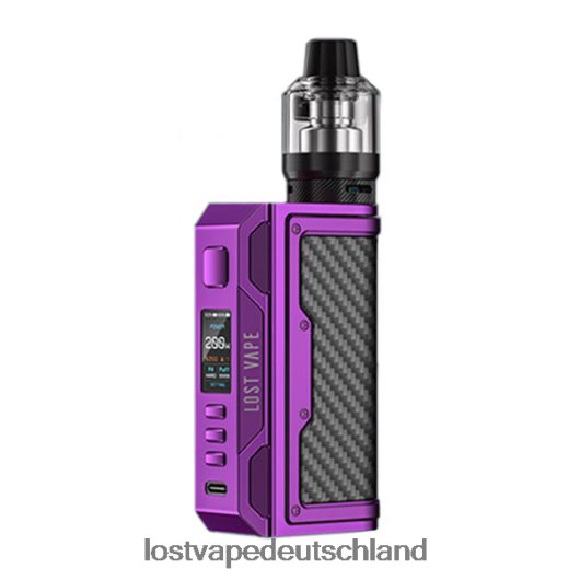Lost Vape Thelema Quest-200-W-Kit Lila/Kohlefaser LVN20L147 Lost Vape Review Deutschland