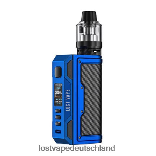 Lost Vape Thelema Quest-200-W-Kit Mattblau/Kohlefaser LVN20L138 Lost Vape Customer Service