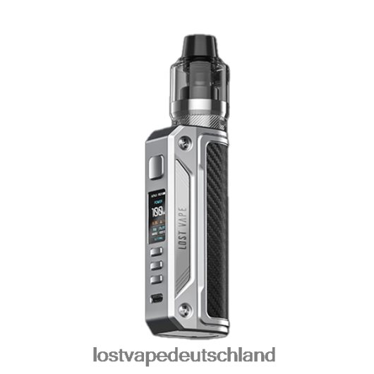Lost Vape Thelema Solo-100-W-Kit Edelstahl/Kohlefaser LVN20L169 Lost Vape Near Me