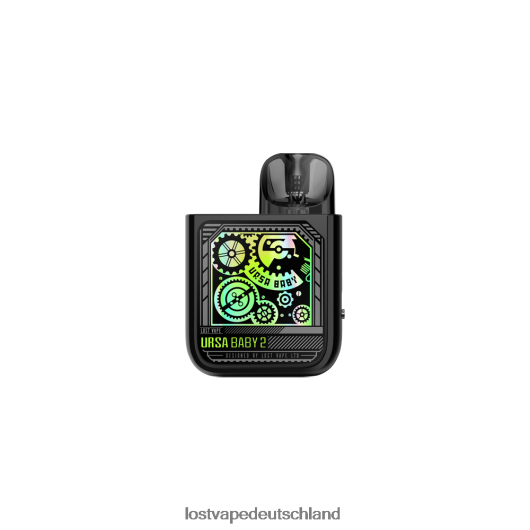 Lost Vape URSA Baby 2 Bausatz | Pod-System Pop Black/Time Gear LVN20L354 Lost Vape Wholesale