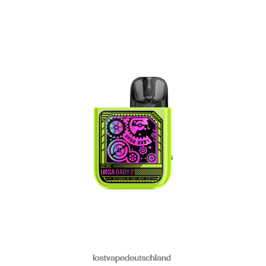 Lost Vape URSA Baby 2 Bausatz | Pod-System Pop-Grün/Zeit-Ausrüstung LVN20L356 Lost Vape Kaufen Deutschland