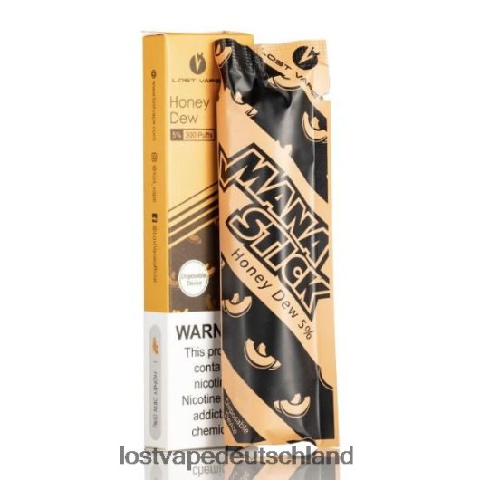 Lost Vape Mana Stick Einweg | 300 Züge | 1,2 ml Honigtau 5% LVN20L520 Lost Vape Pods Near Me