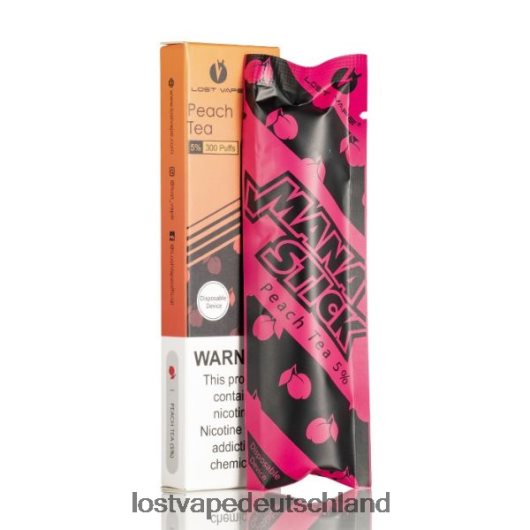 Lost Vape Mana Stick Einweg | 300 Züge | 1,2 ml Pfirsichtee 5% LVN20L525 Lost Vape Preis Deutschland