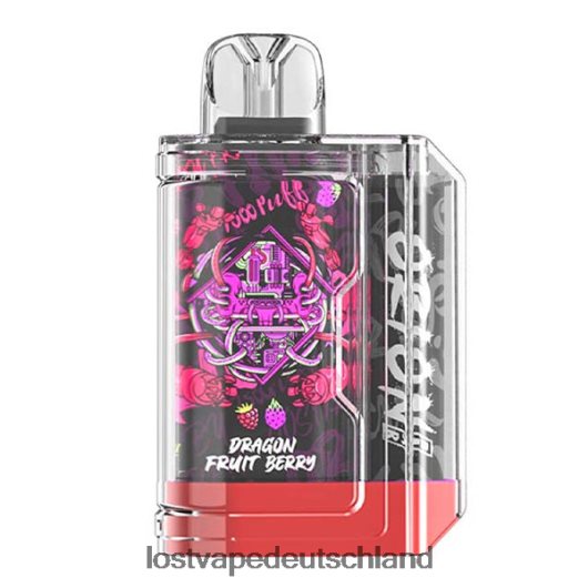 Lost Vape Orion Bar Einweg | 7500 Züge | 18ml | 50 mg Drachenfruchtbeere LVN20L64 Lost Vape Wholesale