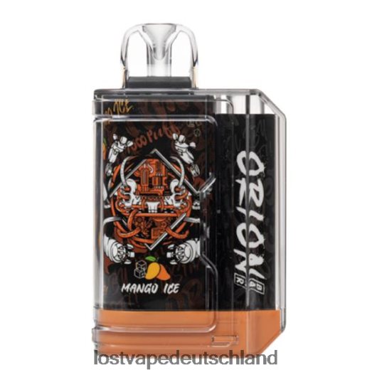 Lost Vape Orion Bar Einweg | 7500 Züge | 18ml | 50 mg Mango-Eis LVN20L57 Lost Vape Review Deutschland
