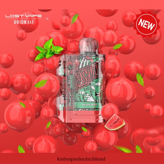 Lost Vape Orion Bar Einweg | 7500 Züge | 18ml | 50 mg Melonenminze LVN20L90 Lost Vape Pods Near Me