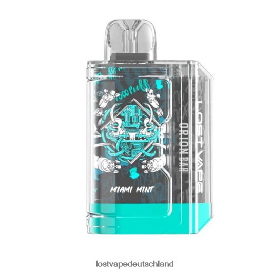 Lost Vape Orion Bar Einweg | 7500 Züge | 18ml | 50 mg Miami-Minze LVN20L84 Lost Vape Wholesale