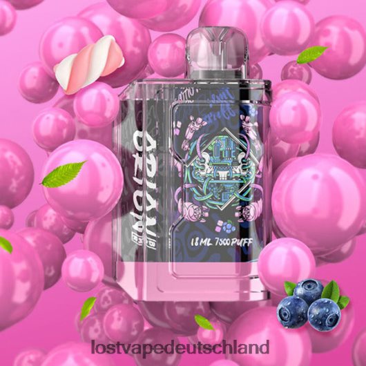 Lost Vape Orion Bar Einweg | 7500 Züge | 18ml | 50 mg blaue Zuckerwatte LVN20L78 Lost Vape Customer Service