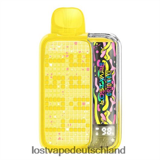 Lost Vape Orion Riegel Einweg 10000 Sprühstöße 20 ml 50 mg Pfirsich-Mango-Wassermelone LVN20L277 Lost Vape Review Deutschland