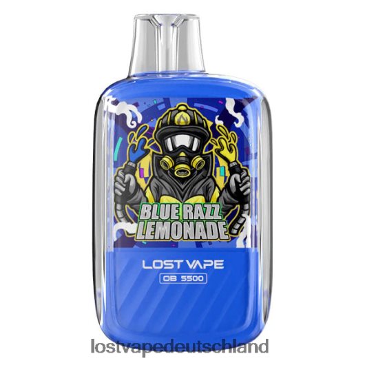 Lost Vape Orion ob5500 5500 Züge 14 ml 50 mg Einwegartikel Blue Razz Limonade LVN20L2 Lost Vape Berlin