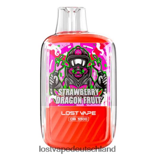Lost Vape Orion ob5500 5500 Züge 14 ml 50 mg Einwegartikel Erdbeer-Drachenfrucht LVN20L106 Lost Vape Kaufen Deutschland