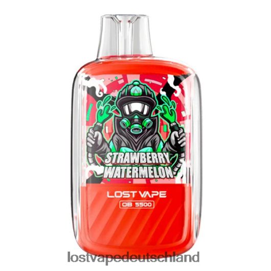 Lost Vape Orion ob5500 5500 Züge 14 ml 50 mg Einwegartikel Erdbeerwassermelone LVN20L107 Lost Vape Review Deutschland