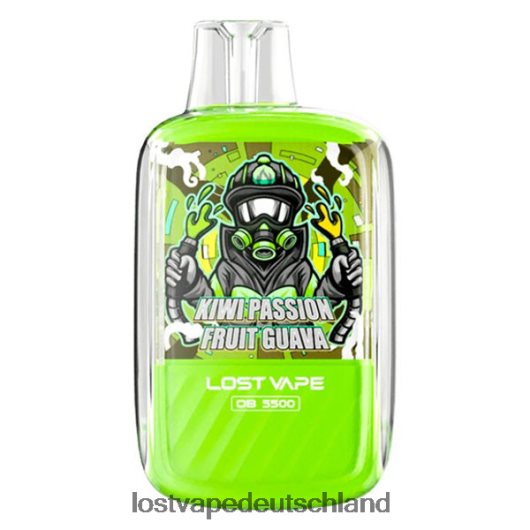 Lost Vape Orion ob5500 5500 Züge 14 ml 50 mg Einwegartikel Kiwi, Passionsfrucht, Guave LVN20L103 Lost Vape Flavors