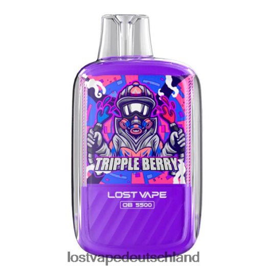 Lost Vape Orion ob5500 5500 Züge 14 ml 50 mg Einwegartikel dreifache Beere LVN20L108 Lost Vape Customer Service