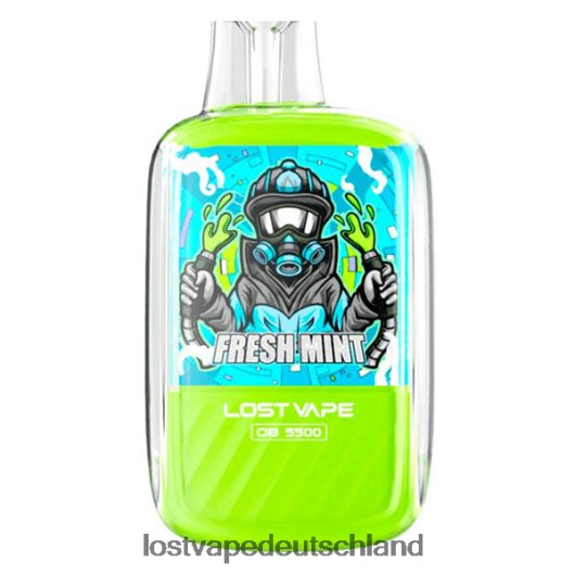 Lost Vape Orion ob5500 5500 Züge 14 ml 50 mg Einwegartikel frische Minze LVN20L101 Lost Vape Deutschland
