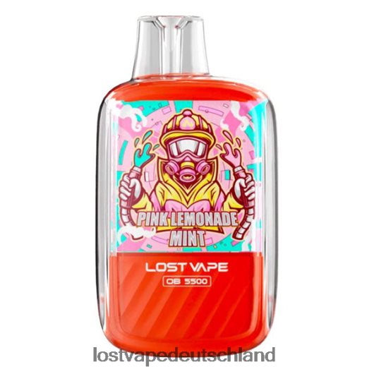 Lost Vape Orion ob5500 5500 Züge 14 ml 50 mg Einwegartikel rosa Limonadenminze LVN20L105 Lost Vape Preis Deutschland