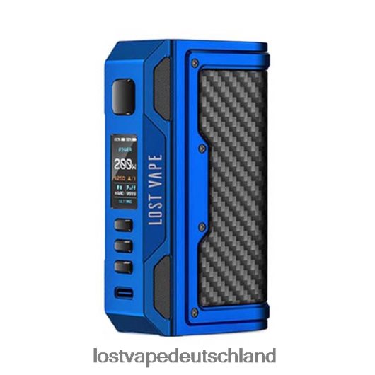 Lost Vape Thelema Quest 200w Mod Mattblau/Kohlefaser LVN20L177 Lost Vape Review Deutschland