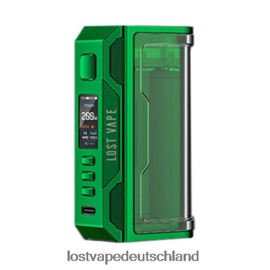 Lost Vape Thelema Quest 200w Mod grün/klar LVN20L185 Lost Vape Preis Deutschland