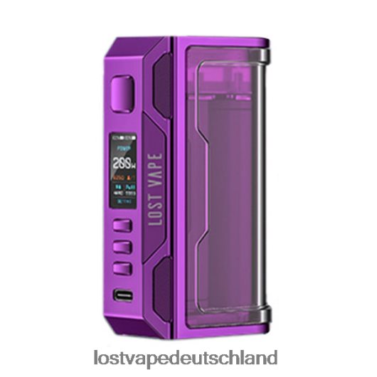 Lost Vape Thelema Quest 200w Mod lila/klar LVN20L187 Lost Vape Review Deutschland