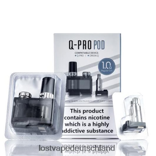 Lost Vape Orion q-pro Pod-Set | 1 Pod + 2 Spulen 1.Ohm Spulen LVN20L405 Lost Vape Preis Deutschland