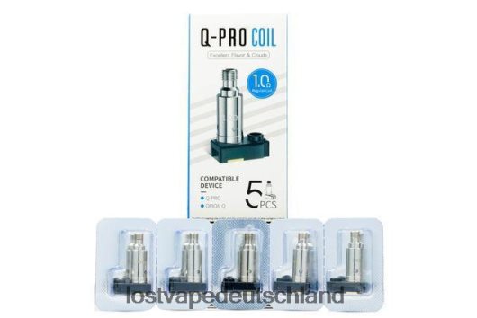 Lost Vape Orion Q-Pro-Spulen (5er-Pack) 1.Ohm LVN20L409 Lost Vape Near Me