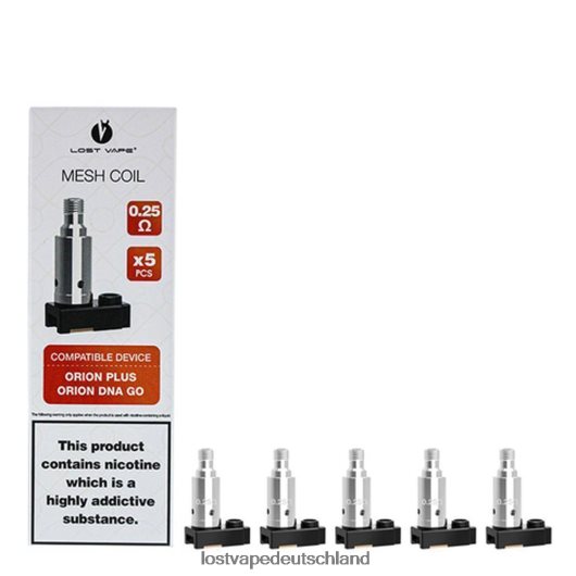 Lost Vape Orion plus DNA-Ersatzspulen (5er-Pack) 0,5 Ohm LVN20L326 Lost Vape Kaufen Deutschland