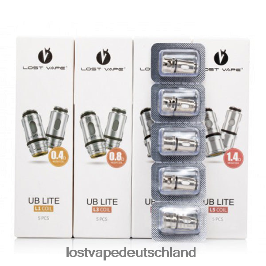 Lost Vape UB Lite-Spulen (5er-Pack) l1 0,4 Ohm LVN20L5 Lost Vape Preis Deutschland