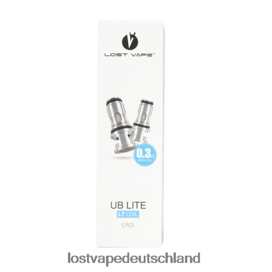 Lost Vape UB Lite-Spulen (5er-Pack) l7 0,3 Ohm Spule LVN20L120 Lost Vape Pods Near Me