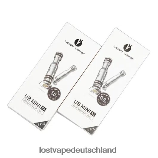 Lost Vape UB Mini-Ersatzspulen (5er-Pack) 0,8 Ohm LVN20L8 Lost Vape Customer Service