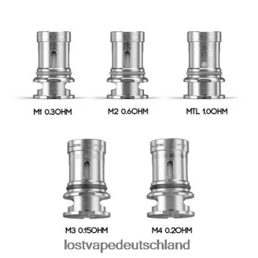 Lost Vape Ultra Boost-Spulen (5er-Pack) m2 v2 0,6 Ohm LVN20L347 Lost Vape Review Deutschland